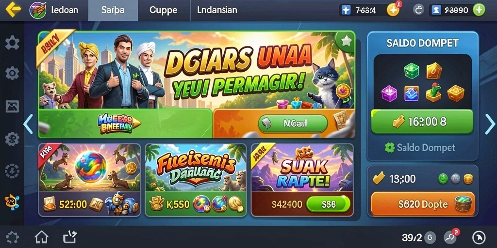 9939 - Tangkapan layar level menantang dengan grafis indah.