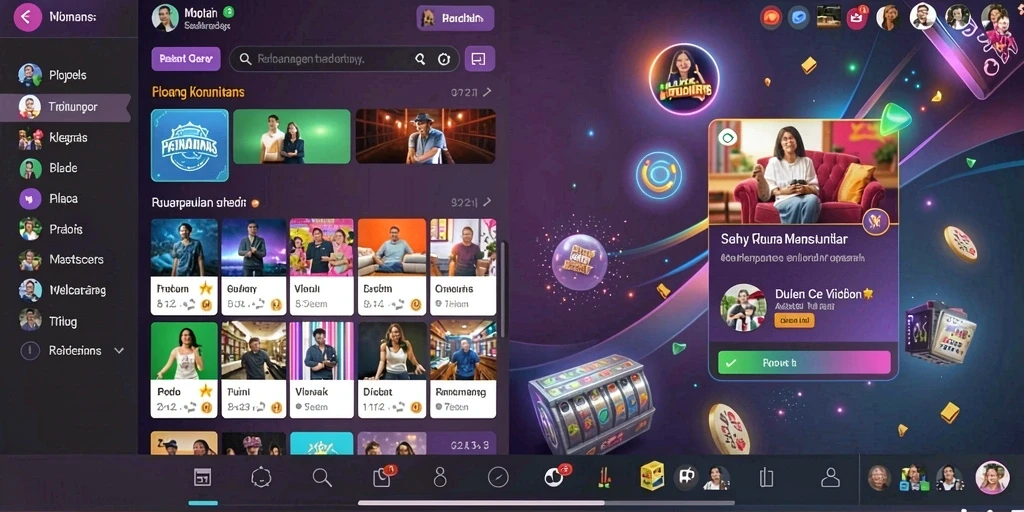 depo555 - Fitur multiplayer yang memungkinkan pemain berinteraksi satu sama lain.