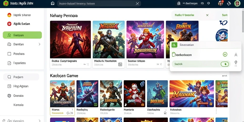 watitoto - Screenshot kedua menampilkan momen mendebarkan saat pemain bersaing.